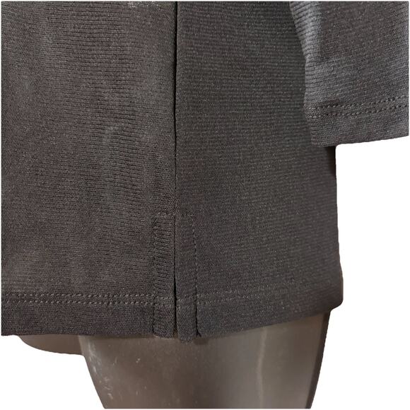 Y2K Mesh Top The Limited Fairy Grunge Large Black Witchy Goth Sheer Vintage - Picture 4 of 14